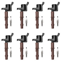 OE Replacement Ignition Coil and Spark Plug Kit, Ford Expedition/F-150