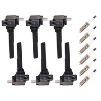 OE Replacement Ignition Kit with 6 Coils & 6 Plugs for 2018-2021 Lincoln Navigator & 2017-2021 Ford F-150 3.5L V6