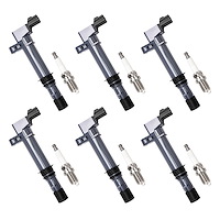 OE Replacement Ignition Coil and Spark Plug Kit, Dodge Ram/Dakota/Durango 4.7L V8