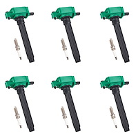 High-Performance Ignition Coil and Spark Plug Kit for Mopar