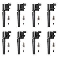 OE Replacement Ignition Coil and Spark Plug Kit, 2000-2006 Lincoln LS, 2000-2006 Jaguar S-Type