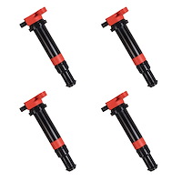 High-Performance Ignition Coils for 2006-2011 Hyundai Accent, Kia Rio/Rio5 [Red]