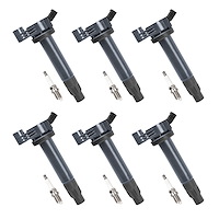 OE Replacement Ignition Coil and Spark Plug Kit, Lexus RX400h/ES330/RX330 3.3L, Toyota Camry/Solara 3.3L