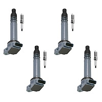 OE Replacement Ignition Coil and Spark Plug Kit, 2012-2015 Scion IQ 1.3L L4