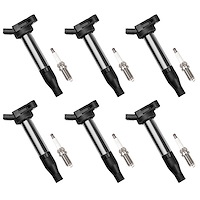 OE Replacement Ignition Coil and Spark Plug Kit, Lexus IS300/GS350/RC300/RC350, Toyota Tacoma