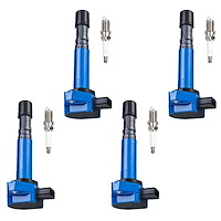 High-Performance Ignition Coil and Spark Plug Kit for 2001-2005 Honda Civic