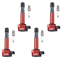 OE Replacement Ignition Coil and Spark Plug Kit, 2001-2005 Honda Civic