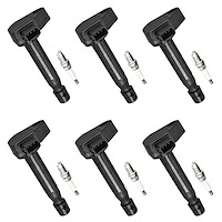 OE Replacement Ignition Coil and Spark Plug Kit, Acura TL 3.0L V6, Honda Accord 3.0L V6