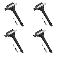 OE Replacement Ignition Coil and Spark Plug Kit, 2007-2012 Nissan Sentra DOHC 2.0L L4