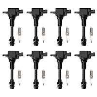 OE Replacement Ignition Coil and Spark Plug Kit, 2004-2007 Nissan Titan 5.6L
