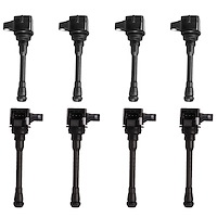 OE Replacement Ignition Coil and Spark Plug Kit, Rear 2017-2018 Nissan Titan XD NV 2500 V8 5.6L