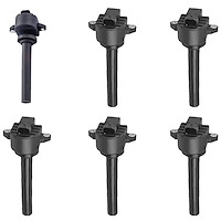 OE Replacement Ignition Coils for Honda Passport, Isuzu Amigo, Axiom Rodeo 3.2L/3.5L [Black]