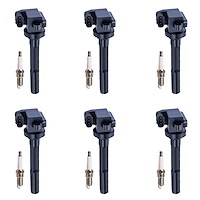 OE Replacement Ignition Coil and Spark Plug Kit, 1997 Isuzu Rodeo