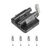 OE Replacement Ignition Coil and Spark Plug Kit, 1990-1998 Subaru Forester/Impreza Legacy 2.2/2.5L H4