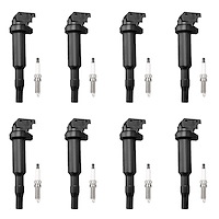 OE Replacement Ignition Coil and Spark Plug Kit, 2007-2010 Mini Cooper