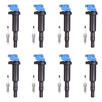 High-Performance Ignition Coil and Spark Plug Kit for 2007-2010 Mini Cooper