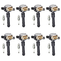 OE Replacement Ignition Coil and Spark Plug Kit, BMW 325i/323i 2.5L, BMW 740iL/X5/540i 4.4L, BMW 330i/530i