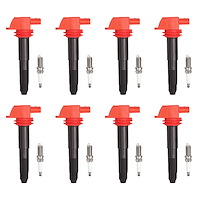 OE Replacement Ignition Coil and Spark Plug Kit, Porsche Panamera 3.6L V6, Cayenne Panamera 4.8L