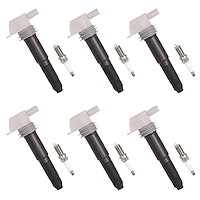 OE Replacement Ignition Coil and Spark Plug Kit, 2012 Porsche 911 3.8L H6