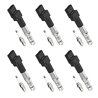 OE Replacement Ignition Coil and Spark Plug Kit, Volkswagen Jetta 2.8L V6