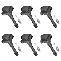 OE Replacement Ignition Coil and Spark Plug Kit, Porsche 911/Boxster 2.7L 3.4L H6