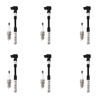 OE Replacement Ignition Coil and Spark Plug Kit, 2001-2003 Volkswagen EuroVan 2.8L V6