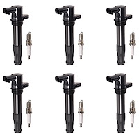 OE Replacement Ignition Coil and Spark Plug Kit, 2003-2005 Land Rover Freelander HSE 2.5L V6