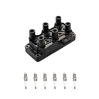 OE Replacement Ignition Coil and Spark Plug Kit, 1994-1995 SAAB 900 2.5L V6