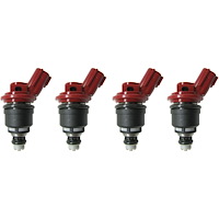 Fuel Injector Kit set of 4 114Ibs/Hr @ 43.5PSI High