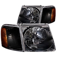 Black Housing Headlights 2004-2005 Ford Explorer Sport Trac