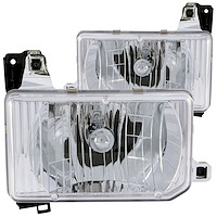 Chrome Housing Headlights 1986-1997 for Nissan Hardbody