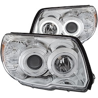 Chrome Housing Headlights 2006-2009 Toyota 4 Runner