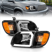 111579 Crystal Headlight Set 2000-2004 Toyota Tundra