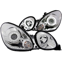 Chrome Housing Headlights 1998-2005 Lexus GS300/400/430