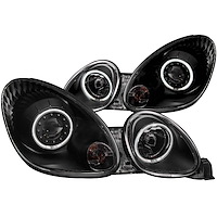121144 Black Housing Headlights 1998-2005 Lexus GS 300/400/430