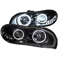Black Housing Headlights 1998-2002 Chevy Camaro