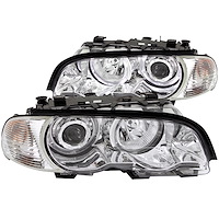 121268 Chrome Housing Headlights 1999-2008 BMW 3 Series E46 M3