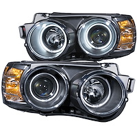 121488 Black Housing Headlights 2012-2014 Chevy Sonic
