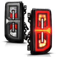 311490X Full LED Black Tail Lights w/Clear Lens & Sequential Signal Fits Select Ford Bronco (Non-Raptor Models)