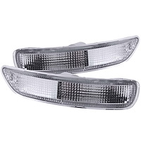 511017 1993-1997 Toyota Corolla Bumper Lights Chrome