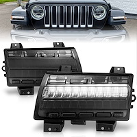 511088 Side Marker Light Assembly Fits Select Jeep Gladiator, Jeep Wrangler