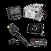 Deuces Wild 2 EFI System with Distributor and Coil for 2300-Flange Intake Manifolds