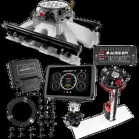 Complete GM LS Engine Management Kit with Tight Fit In-Tank Pump + 40 Ft PTFE