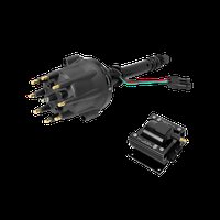 Billet Hall-Effect Distributor and Ignition Coil Combo for Sequential EFI on Domestic V8 Engines