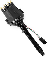 AD2023 The Gambler Series Billet Distributor, Small/Big Block Chevy, with Cam Sync Hall Effect Sensor, Black