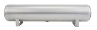 4 Gal Alum Air Tank - 2 1/4 2 3/8 end ports & 1/4 drain port - 30 L x 6 D