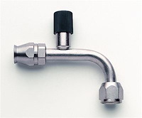 A/C Fitting With Chargeport -8AN