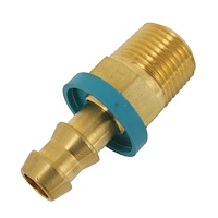 -06AN Hose Size 3/8 Thread Size Straight Brass