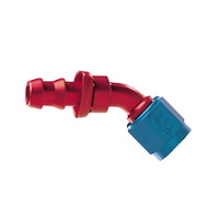 Aluminum Red/Blue Anodized Fitting -10AN Hose Size