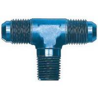 -08AN Dash x -08AN Dash x 3/8in. Aluminum Blue Anodized - Male Branch Tee